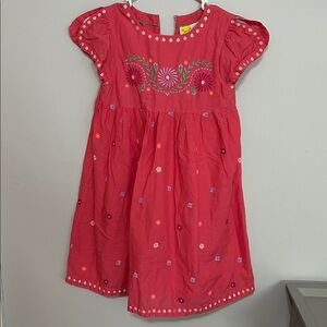 Mini Boden Floral Girls Dress